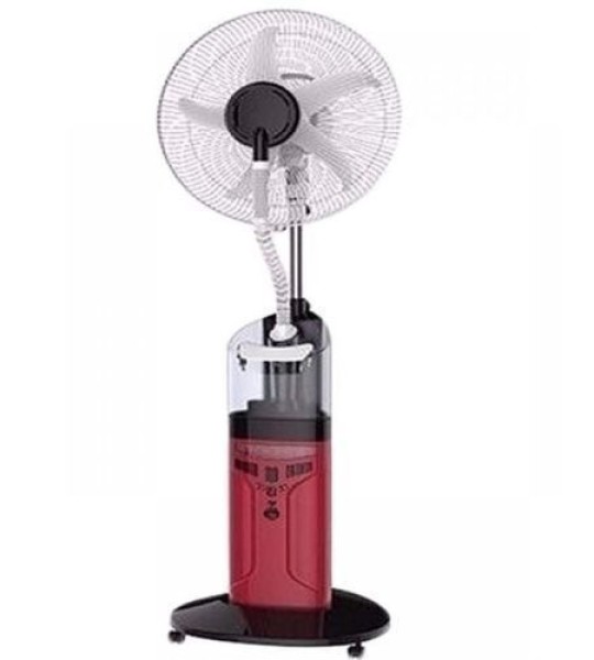 Kings Besties 18" Rechargeable Water Mist Fan With Remote And USB Socket