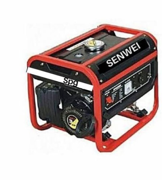 Senwei 1.8KVA Manual Start Generator + Free Amazing Gift Inside