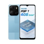Tecno POP 7 6.6" 2GB RAM/ 64GB ROM Android 12 - Blue