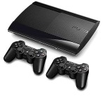 Sony PS3 Super Slim - 500GB + 2 Controller With 15games